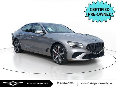Certified 2025 Genesis G70 2.5T w/ Sport Prestige Package image 1