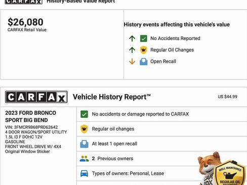 Used 2023 Ford Bronco Sport Big Bend image 27