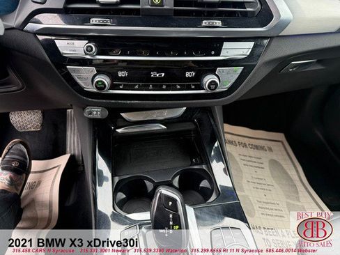 Used 2021 BMW X3 xDrive30i w/ Premium Package image 20