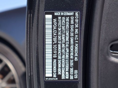 Certified 2023 Porsche Panamera Platinum Edition RWD image 29