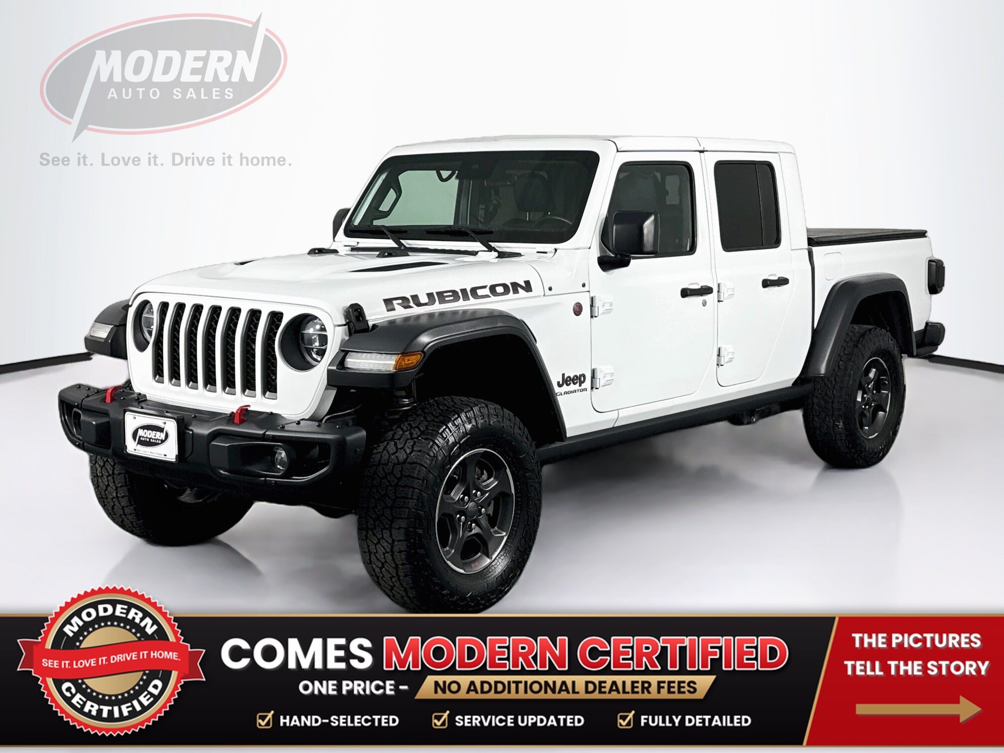 Used 2021 Jeep Gladiator Rubicon AWD/4WD image 1