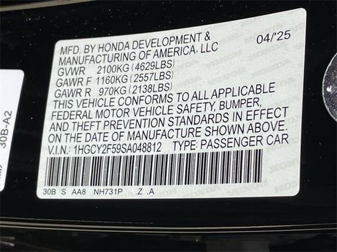 Used 2025 Honda Accord Sport image 28