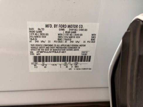 Used 2023 Ford Edge SEL w/ Convenience Package AWD/4WD image 11