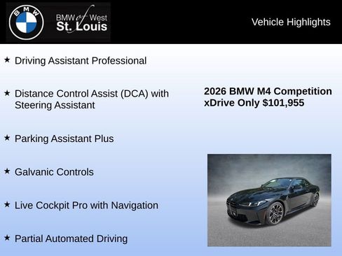 Used 2026 BMW M4 xDrive Competition AWD/4WD image 25