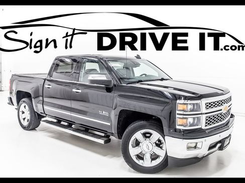 Used 2015 Chevrolet Silverado 1500 LTZ w/ Texas Edition, 1LZ Trim RWD image 1