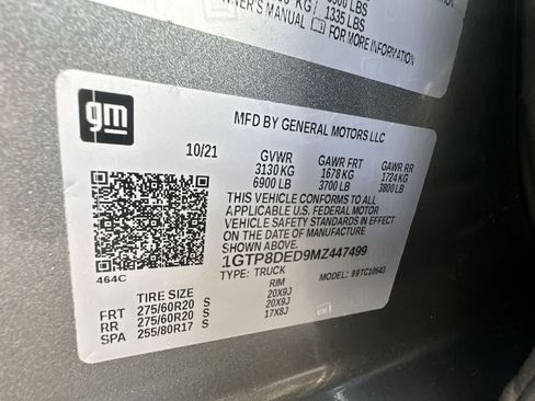 Used 2021 GMC Sierra 1500 SLT w/ SLT Convenience Package RWD image 29