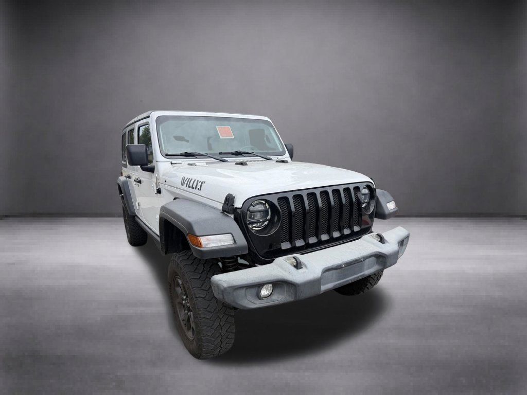 Used 2021 Jeep Wrangler Unlimited Sport AWD/4WD image 2