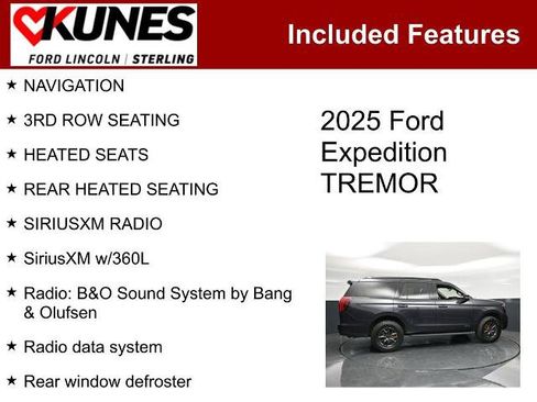 Certified 2025 Ford Expedition Tremor AWD/4WD image 2