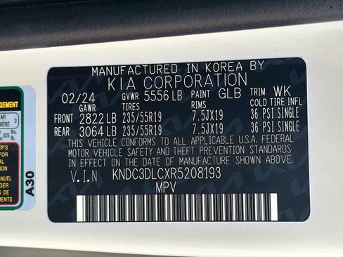 Used 2024 Kia EV6 Wind w/ Wind Technology Package AWD/4WD image 12