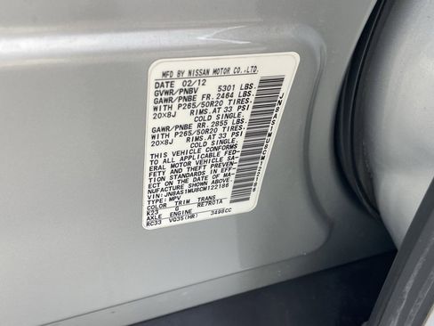 Used 2012 INFINITI FX35 Base w/ Premium Pkg image 10