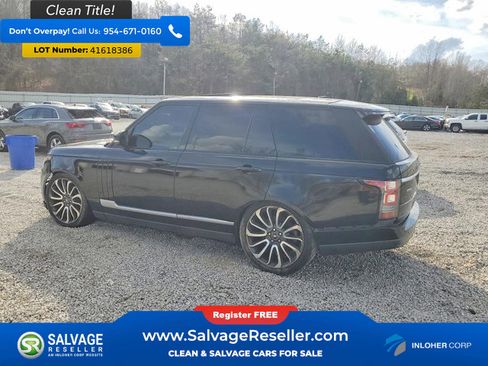 Used 2016 Land Rover Range Rover Supercharged AWD/4WD image 3