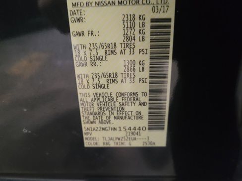 Used 2017 Nissan Murano S image 33