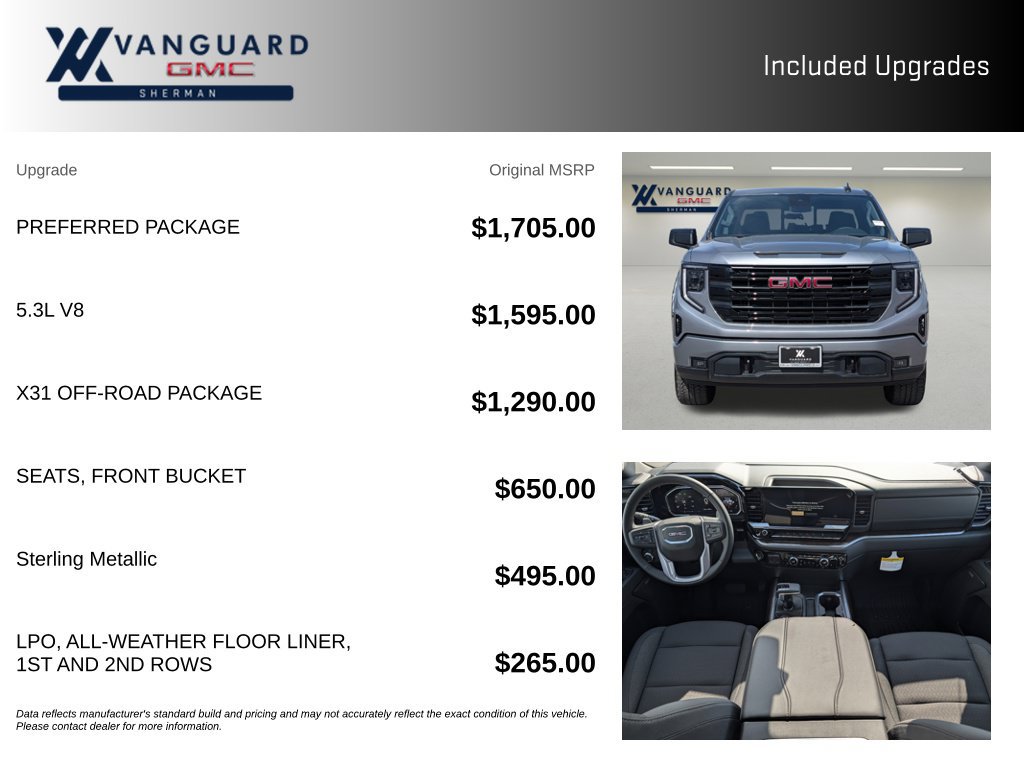 New 2026 GMC Sierra 1500 Elevation w/ Preferred Package AWD/4WD image 9