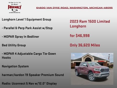 Used 2023 RAM 1500 Limited image 15