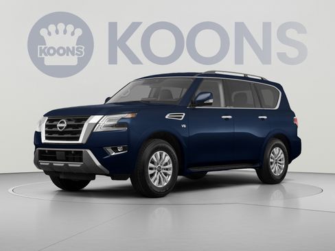 Used 2023 Nissan Armada Platinum w/ Captain's Chairs Package AWD/4WD image 1