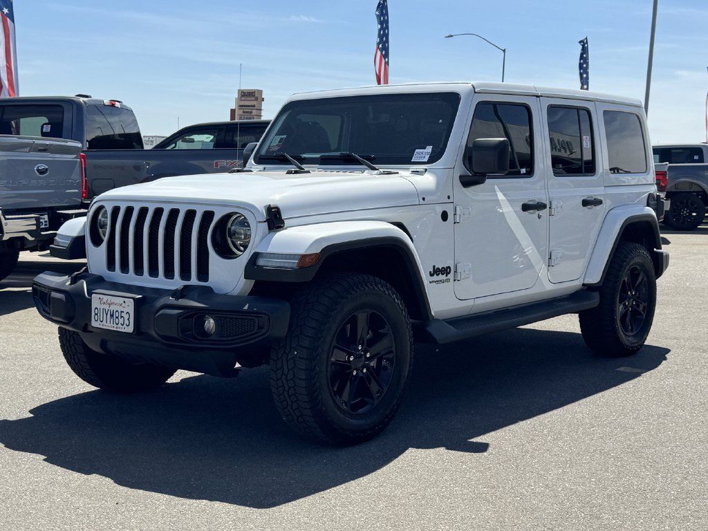 Used 2021 Jeep Wrangler Unlimited Sahara AWD/4WD image 4