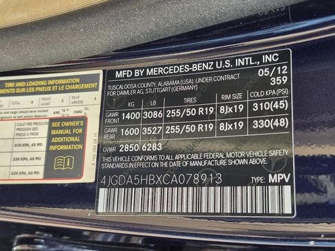 Used 2012 Mercedes-Benz ML 350 4MATIC image 33
