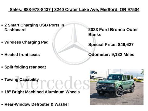 Used 2023 Ford Bronco Outer Banks AWD/4WD image 30