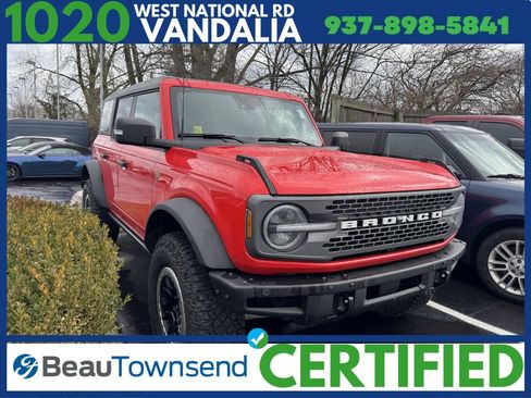 Certified 2022 Ford Bronco Badlands image 1