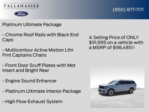 New 2026 Ford Expedition Max Platinum w/ Platinum Ultimate Package AWD/4WD image 35