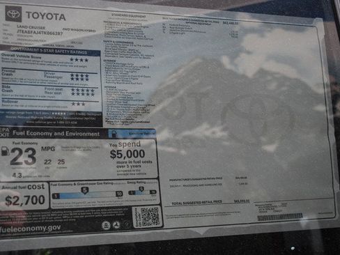 New 2026 Toyota Land Cruiser AWD/4WD image 14