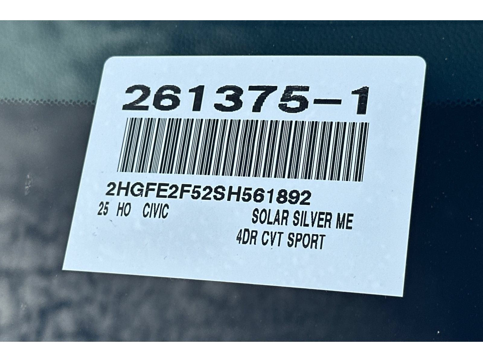 Used 2025 Honda Civic Sport image 2