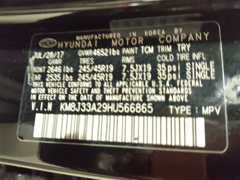 Used 2017 Hyundai Tucson Value w/ Cargo Package FWD image 33