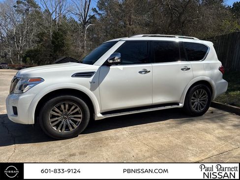 Used 2018 Nissan Armada Platinum w/ Captain Seat Package image 3