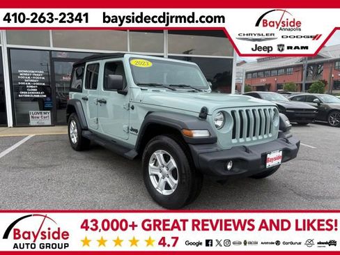 Used 2023 Jeep Wrangler Unlimited Sport AWD/4WD image 1