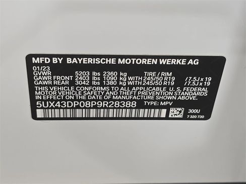 Used 2023 BMW X3 sDrive30i w/ Convenience Package image 30