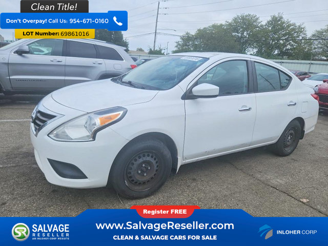 Used 2019 Nissan Versa SV FWD image 1