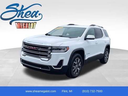 Used 2021 GMC Acadia SLE w/ Driver Convenience Package FWD image 1