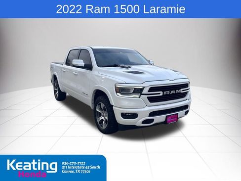 Used 2022 RAM 1500 Laramie w/ Sport Appearance Package image 1