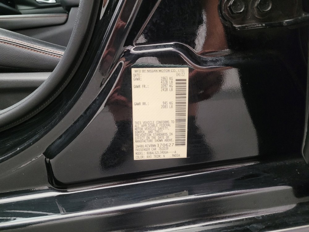 Used 2022 Nissan Altima 2.5 SR FWD image 33