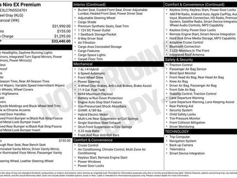 Certified 2022 Kia Niro EX Premium image 13