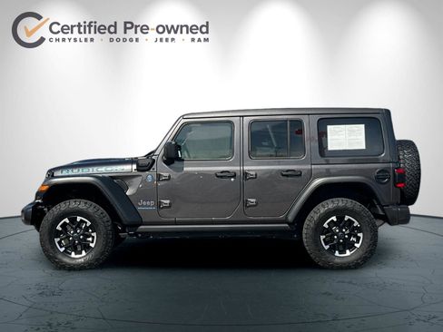 Certified 2025 Jeep Wrangler Unlimited Rubicon 4xe w/ Convenience Group AWD/4WD image 7
