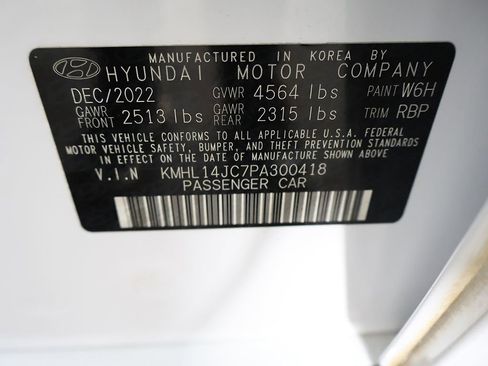 Used 2023 Hyundai Sonata N Line w/ Preferred Accessory Package FWD image 48