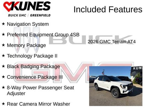 New 2026 GMC Terrain AT4 w/ Convenience Package III image 3