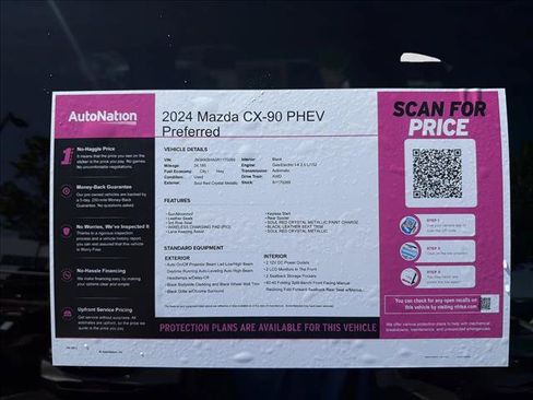 Used 2024 MAZDA CX-90 Plug-In Hybrid w/ Preferred AWD/4WD image 22
