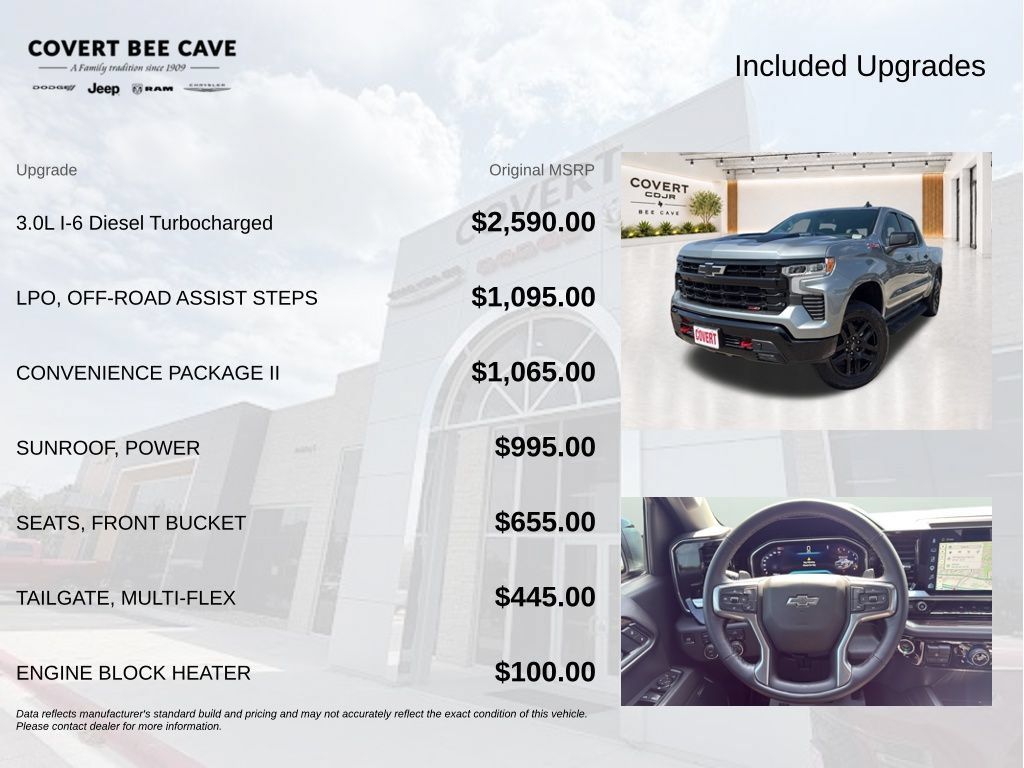 Used 2026 Chevrolet Silverado 1500 LT Trail Boss w/ Convenience Package II AWD/4WD image 8