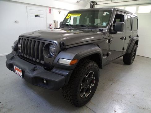 Used 2021 Jeep Wrangler Unlimited Sport w/ Sun And Sound Package AWD/4WD image 17