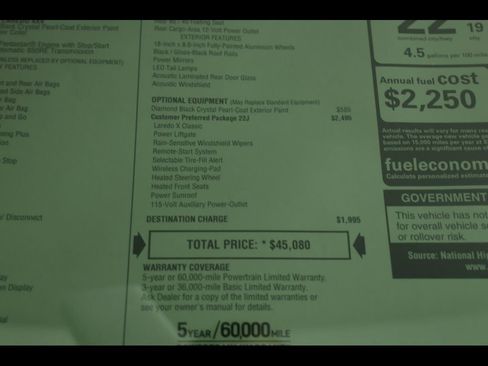 New 2026 Jeep Grand Cherokee Laredo image 22