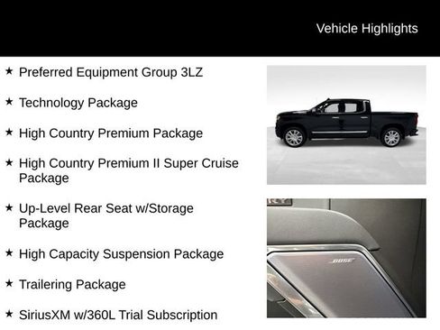 Certified 2025 Chevrolet Silverado 1500 High Country AWD/4WD image 27