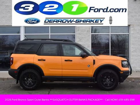 New 2026 Ford Bronco Sport Outer Banks w/ Sasquatch Outer Banks Package image 3