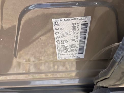 Used 2025 Nissan Pathfinder Platinum w/ Cargo Package FWD image 35