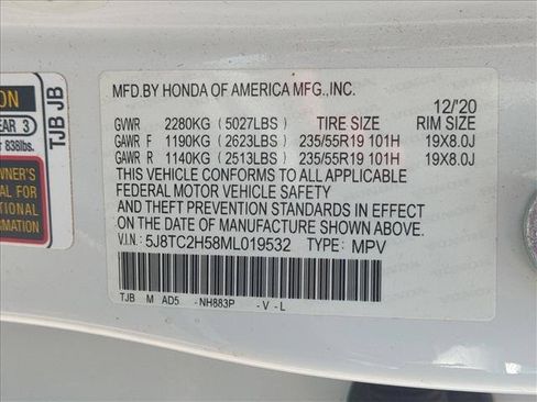 Used 2021 Acura RDX AWD w/ Technology Package image 25