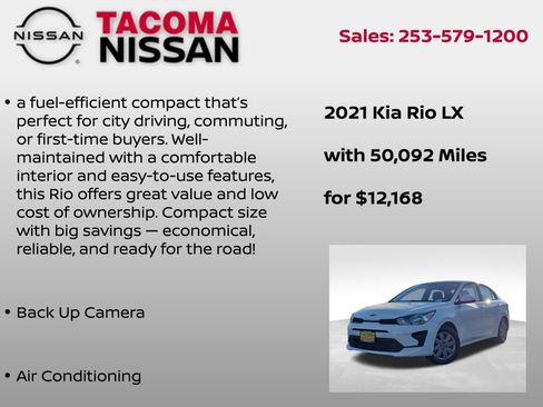 Used 2021 Kia Rio LX image 6