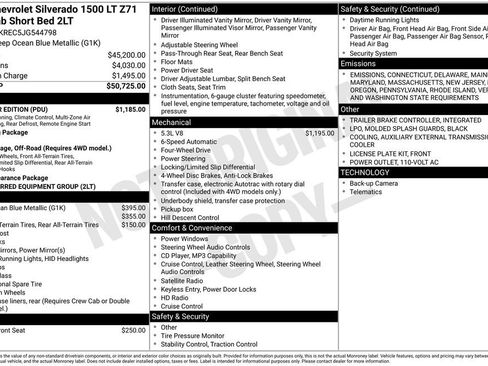 Used 2018 Chevrolet Silverado 1500 LT w/ All Star Edition image 2