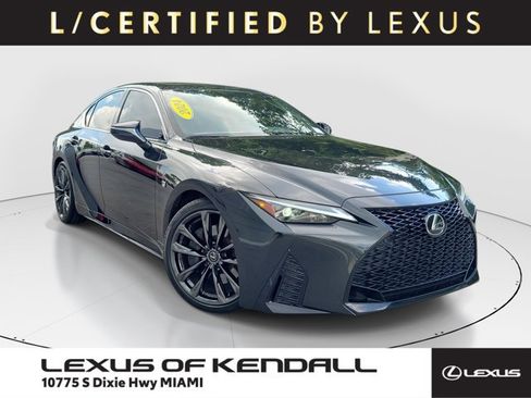 Certified 2024 Lexus IS 350 F Sport w/ Memory Package RWD image 1