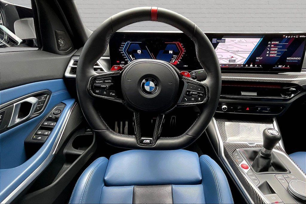 Used 2025 BMW M3 w/ Parking Assistance Package RWD image 8